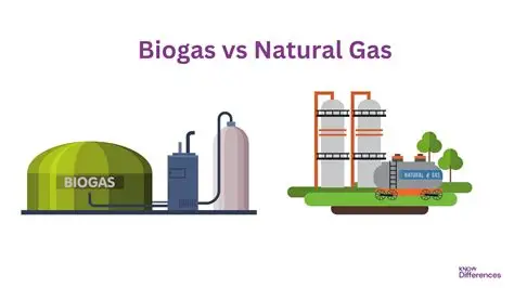 Comparaison entre biogaz et gaz naturel