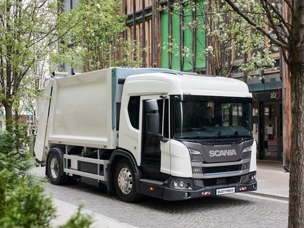 Camion de collecte